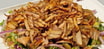 Fleisch mit Salat